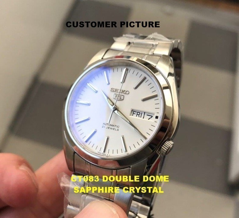 Seiko 5 7S26-01V0 7S26-03T0 Double Dome Sapphire Crystal - 29mm - CT083 |  Crystaltimes USA: Seiko Mod Parts Online Shop