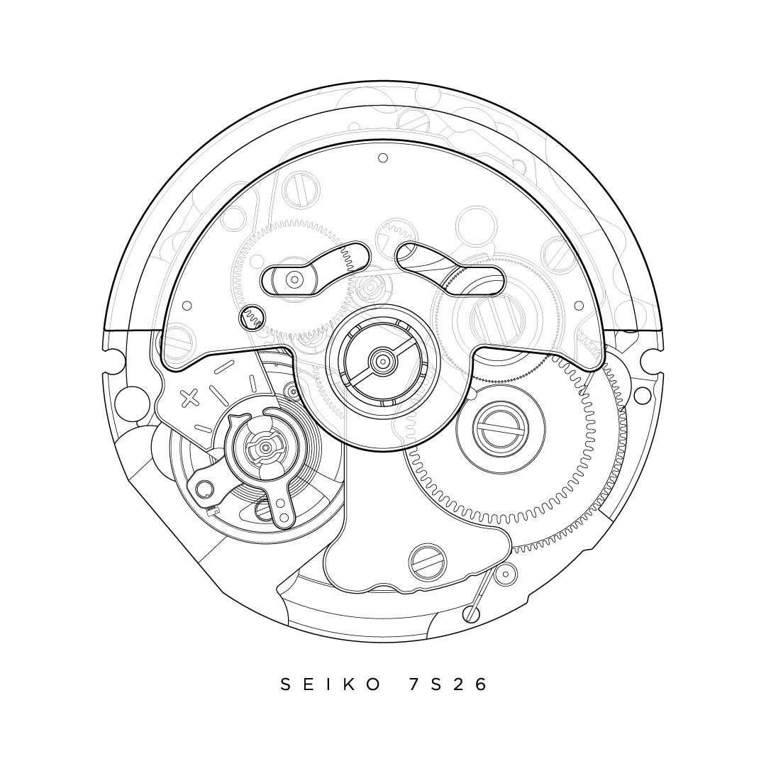 seiko 7s26 movement